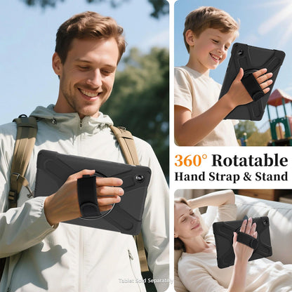 Samsung Galaxy Tab A11+ / A9+ 11-inch Case - Heavy-Duty, Hand Strap | Raider-X Series