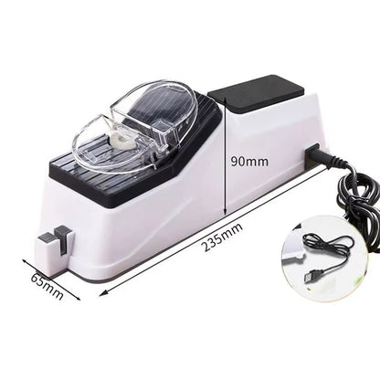 Electric Knife & Scissor Sharpener – Fast, Safe, and Effortless Precision